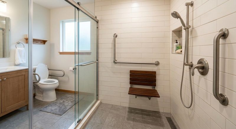 Accessible Shower Construction in Doylestown, PA